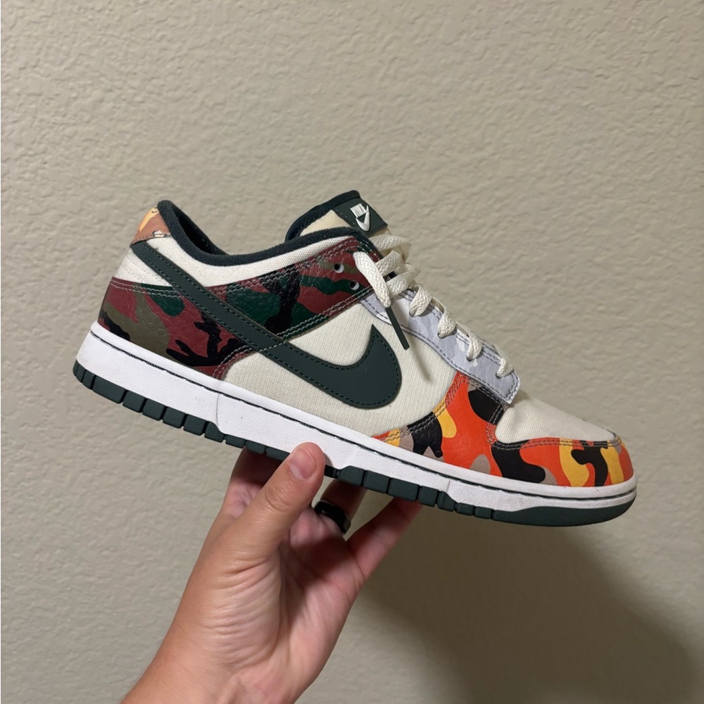 Nike Multicolor Camo dunk low